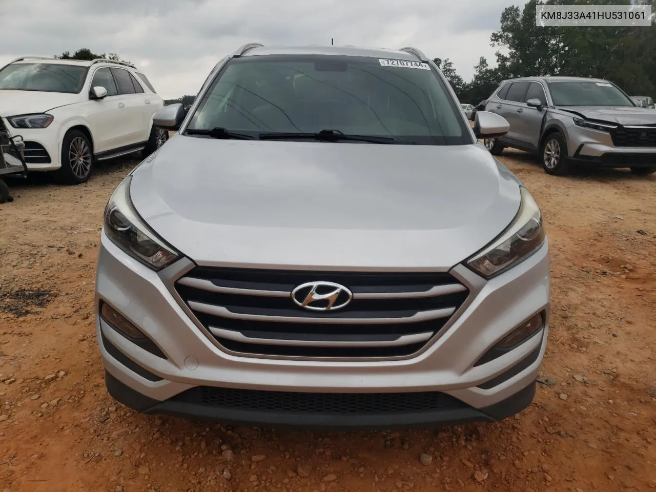 2017 Hyundai Tucson Limited VIN: KM8J33A41HU531061 Lot: 72707744