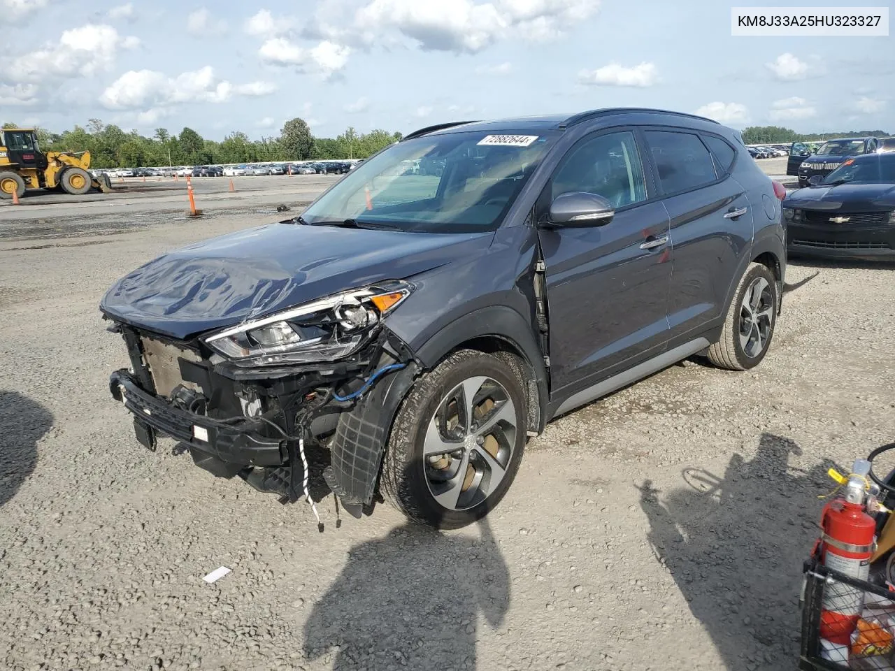 2017 Hyundai Tucson Limited VIN: KM8J33A25HU323327 Lot: 72882644