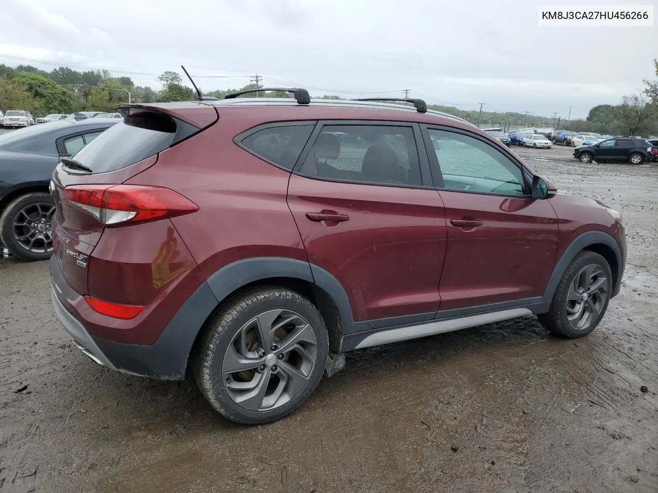 2017 Hyundai Tucson Limited VIN: KM8J3CA27HU456266 Lot: 73042444