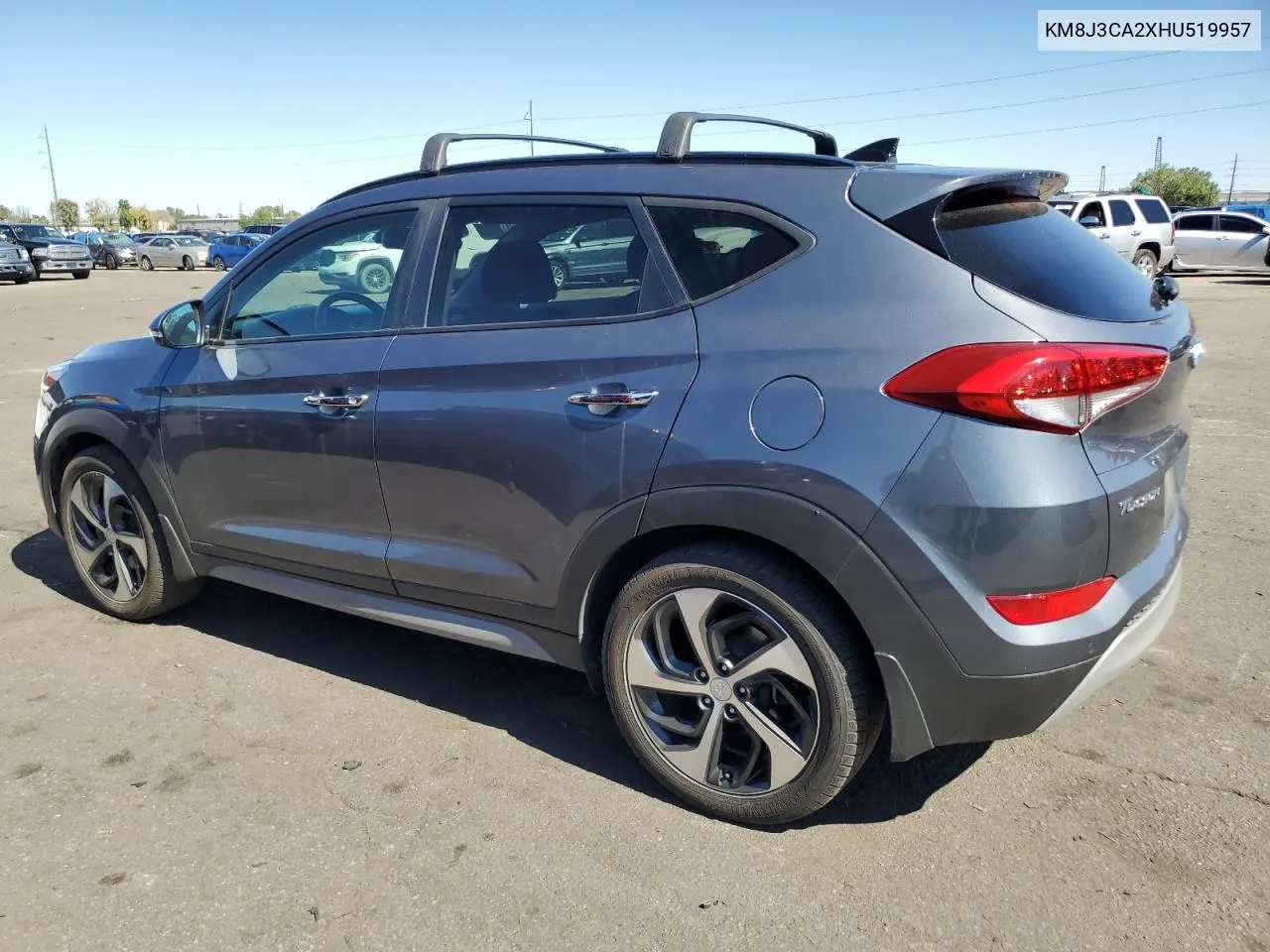 2017 Hyundai Tucson Limited VIN: KM8J3CA2XHU519957 Lot: 73112664