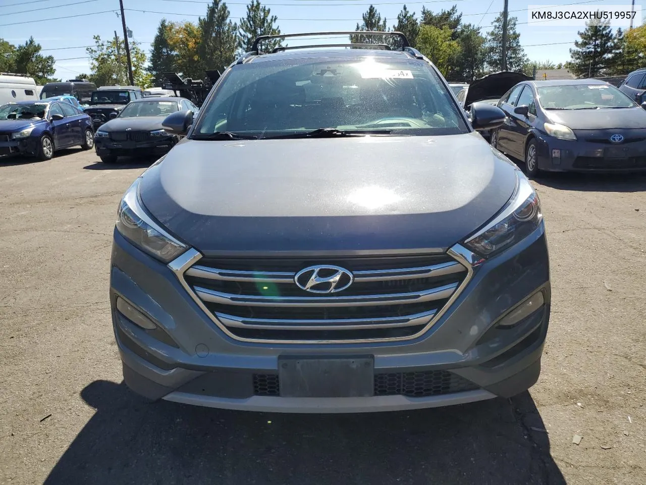 2017 Hyundai Tucson Limited VIN: KM8J3CA2XHU519957 Lot: 73112664