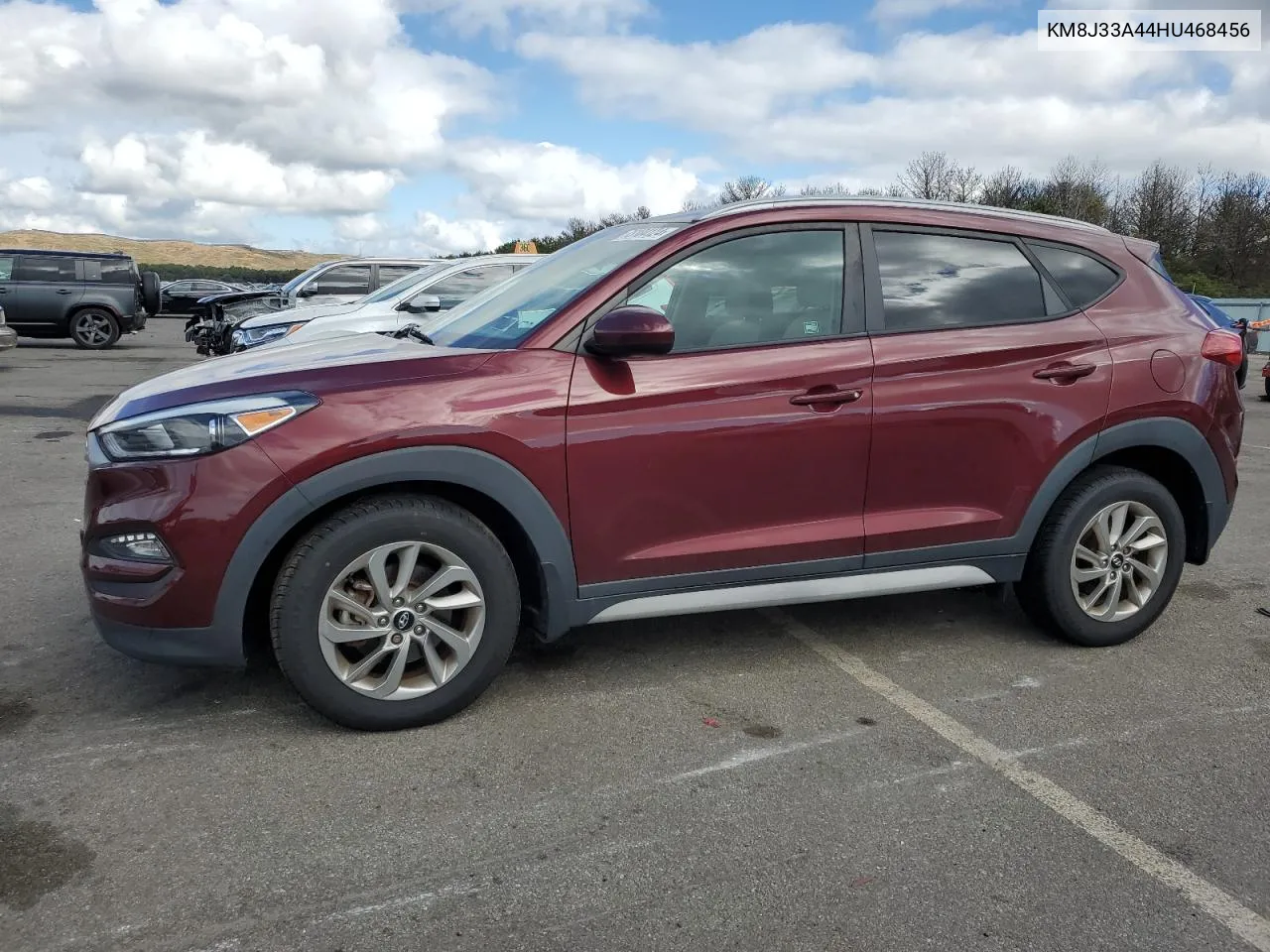 2017 Hyundai Tucson Limited VIN: KM8J33A44HU468456 Lot: 73184124