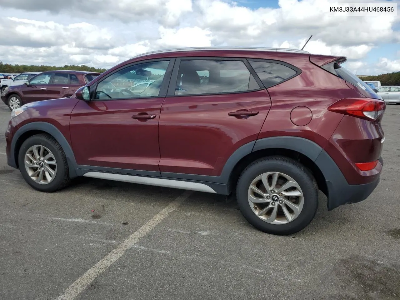 2017 Hyundai Tucson Limited VIN: KM8J33A44HU468456 Lot: 73184124