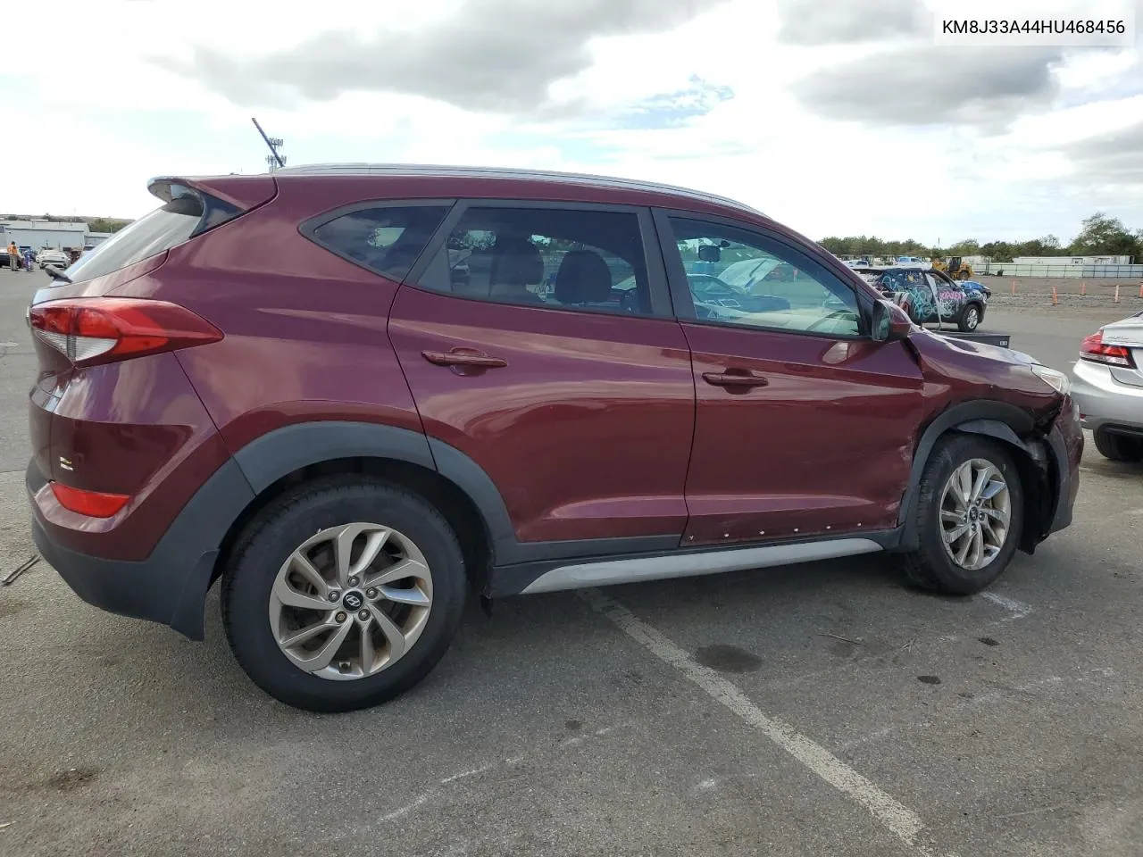 2017 Hyundai Tucson Limited VIN: KM8J33A44HU468456 Lot: 73184124