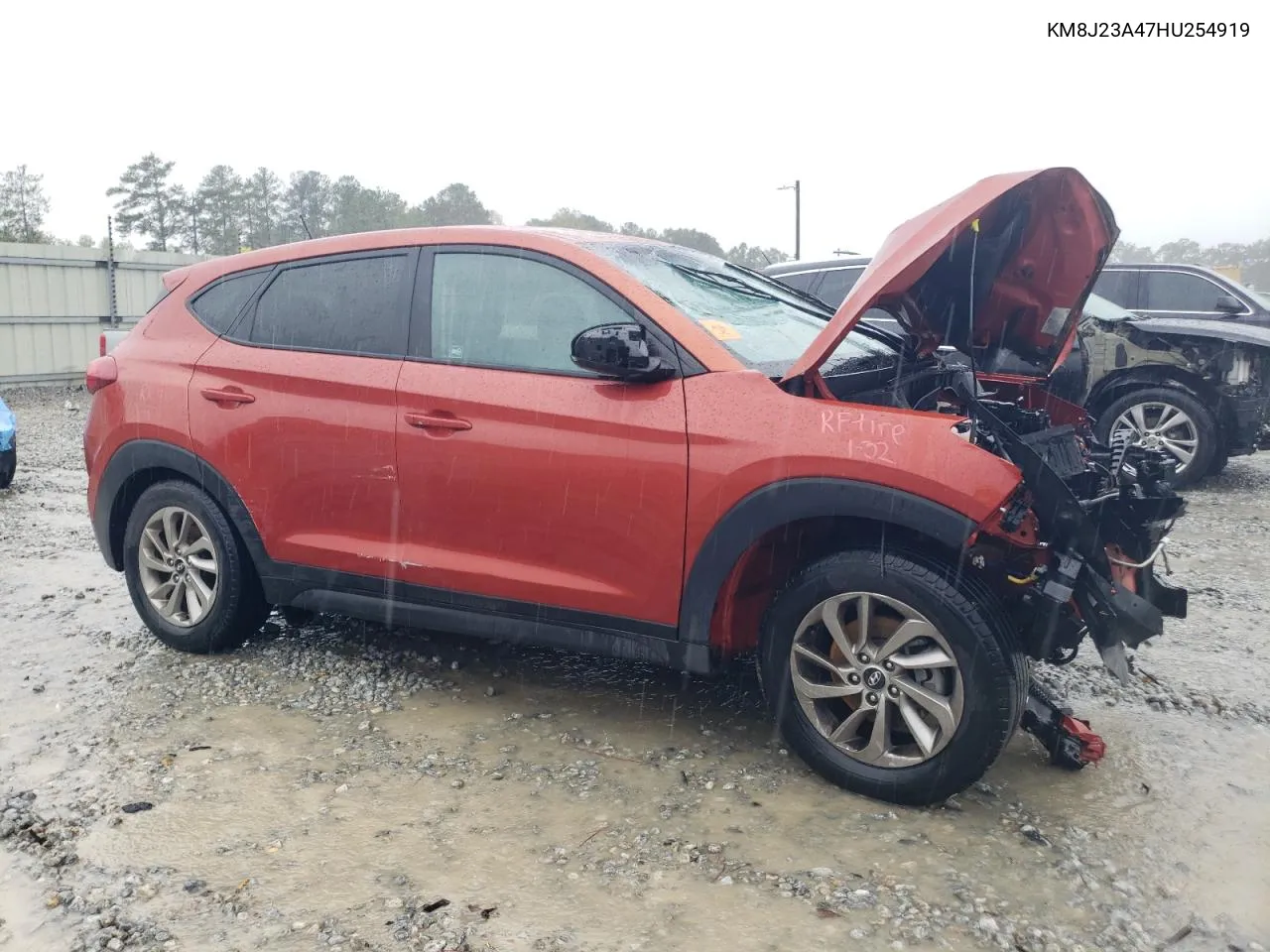 2017 Hyundai Tucson Se VIN: KM8J23A47HU254919 Lot: 73222834