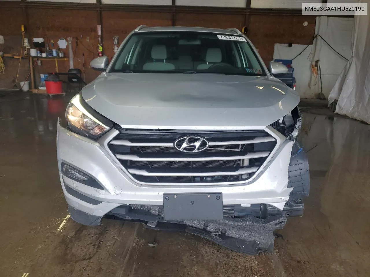 2017 Hyundai Tucson Limited VIN: KM8J3CA41HU520190 Lot: 73231764