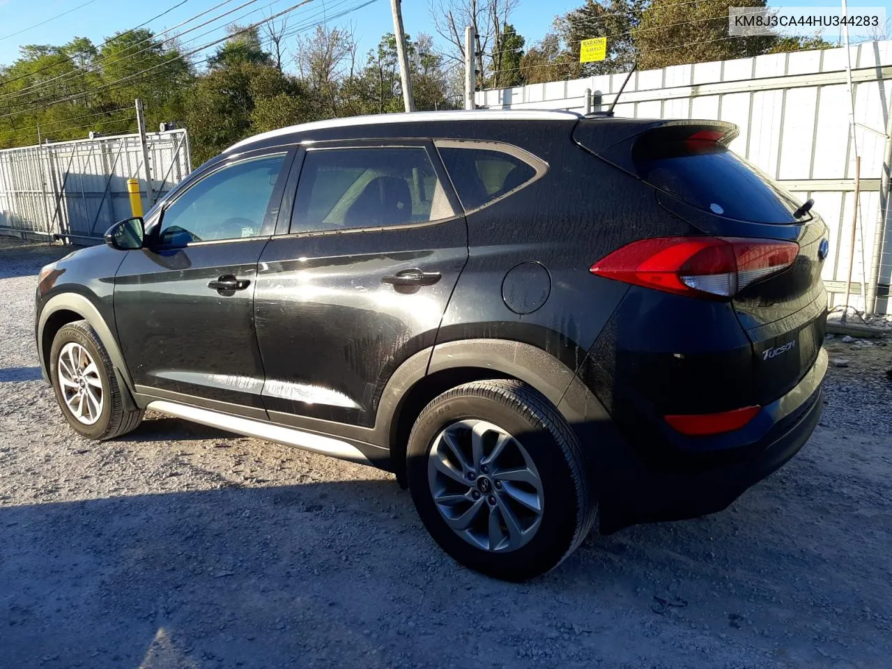 2017 Hyundai Tucson Limited VIN: KM8J3CA44HU344283 Lot: 73319724