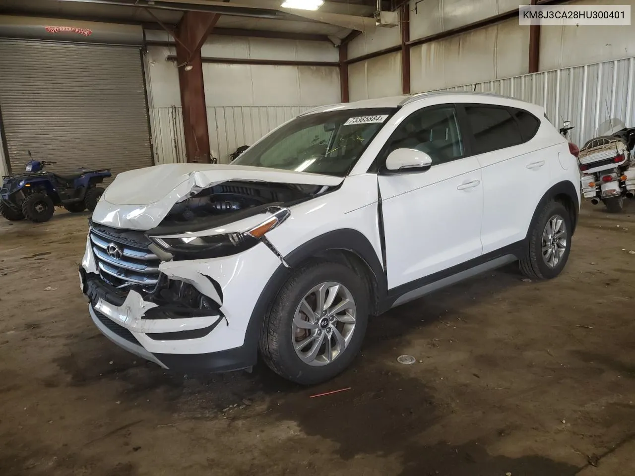 2017 Hyundai Tucson Limited VIN: KM8J3CA28HU300401 Lot: 73365884