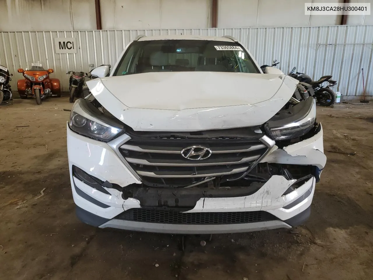 2017 Hyundai Tucson Limited VIN: KM8J3CA28HU300401 Lot: 73365884