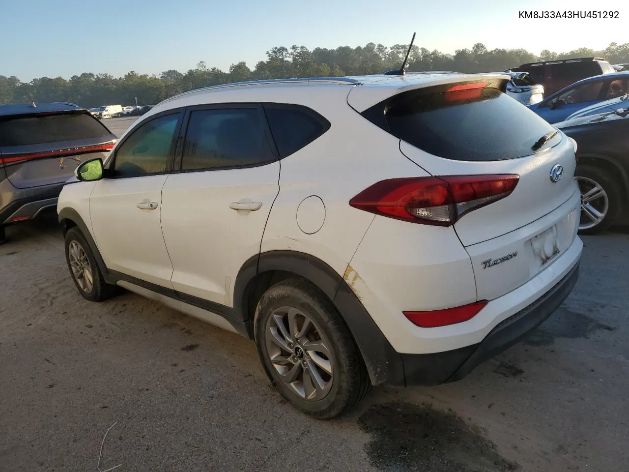 2017 Hyundai Tucson Limited VIN: KM8J33A43HU451292 Lot: 73399044