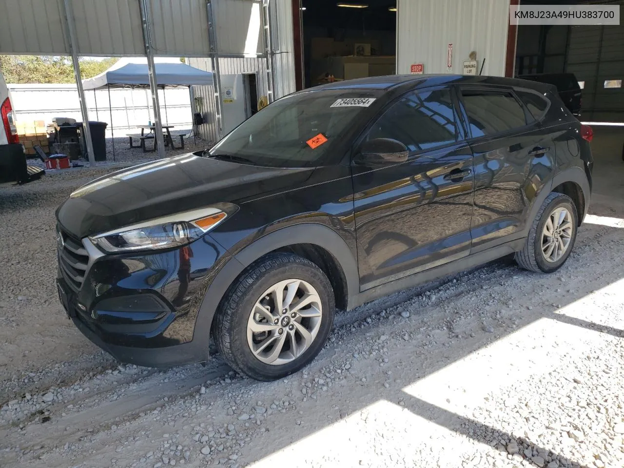 2017 Hyundai Tucson Se VIN: KM8J23A49HU383700 Lot: 73405564