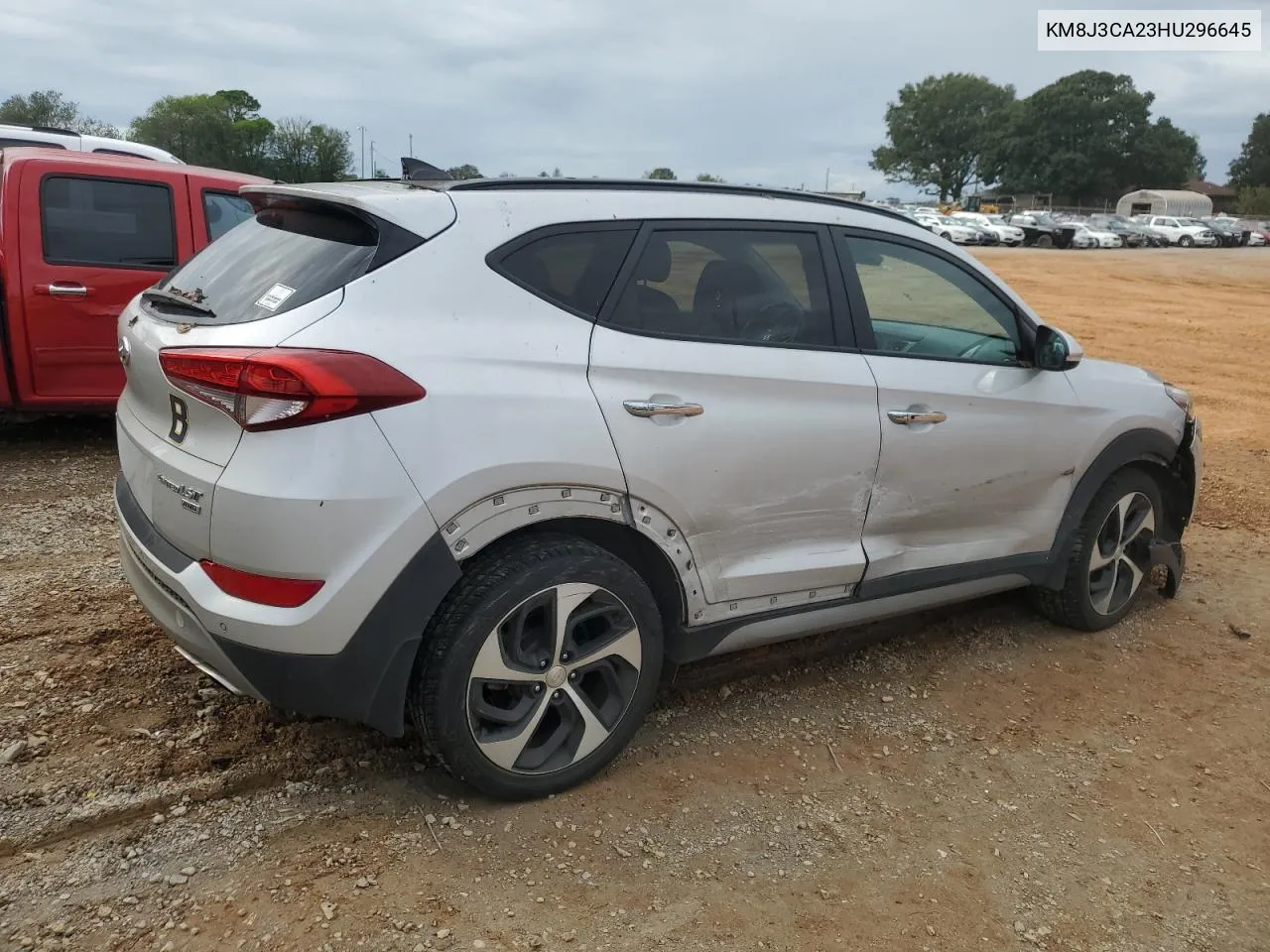 2017 Hyundai Tucson Limited VIN: KM8J3CA23HU296645 Lot: 73436574