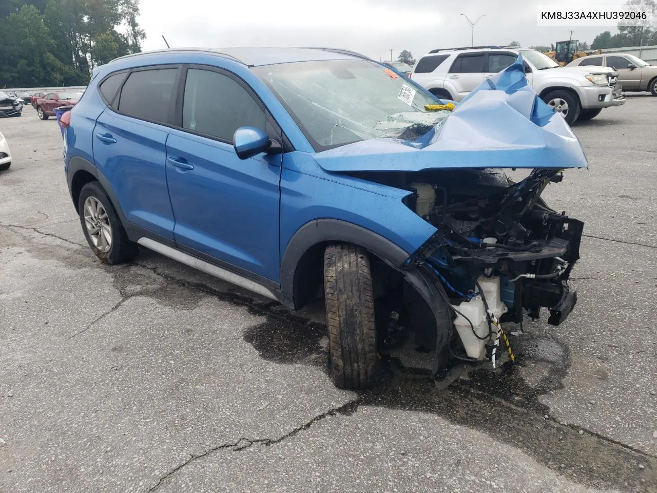 2017 Hyundai Tucson Limited VIN: KM8J33A4XHU392046 Lot: 73605754