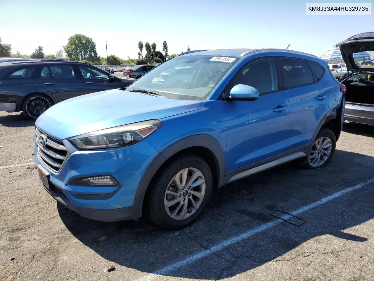 2017 Hyundai Tucson Limited VIN: KM8J33A44HU329735 Lot: 73609834