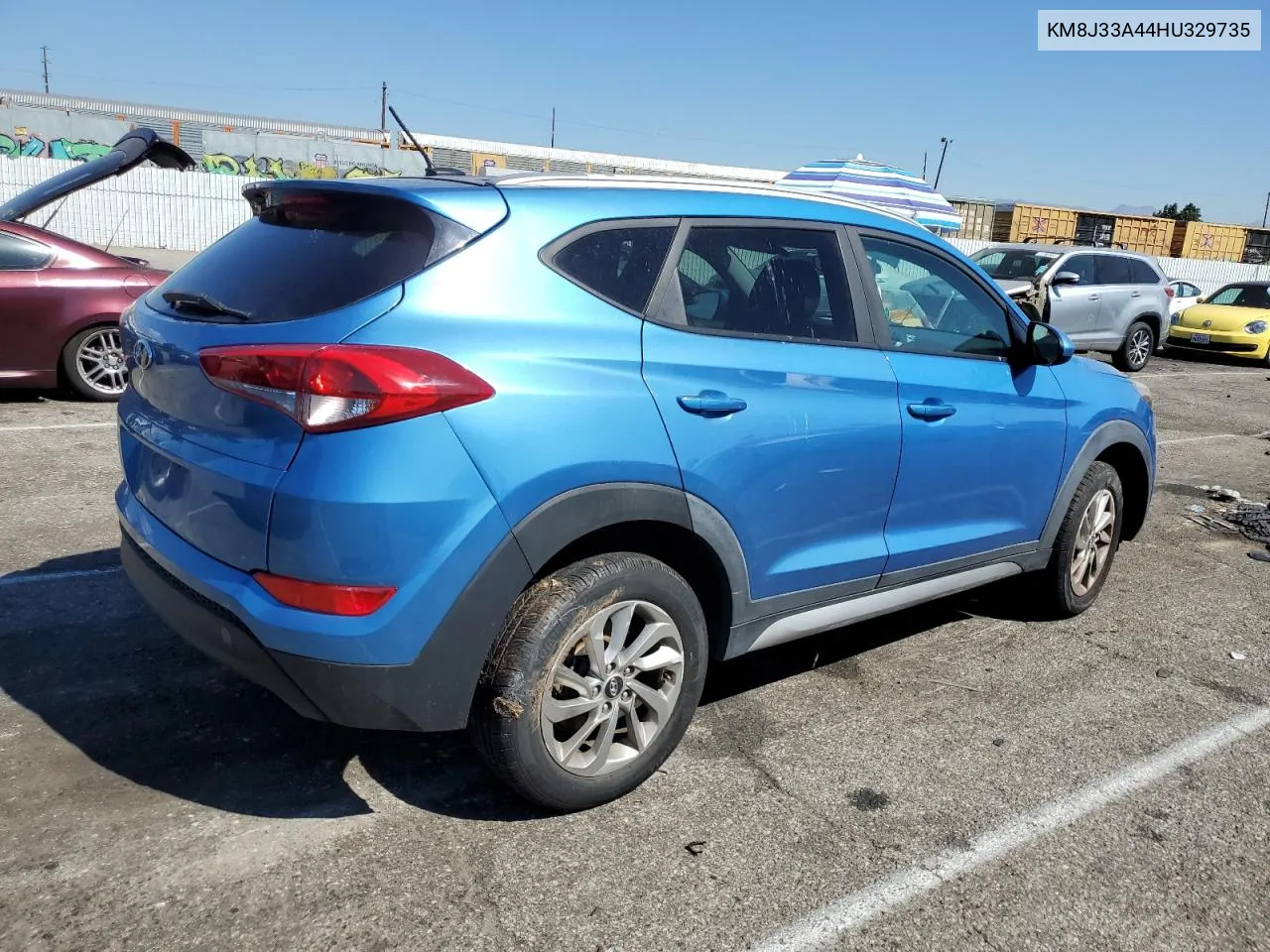 2017 Hyundai Tucson Limited VIN: KM8J33A44HU329735 Lot: 73609834