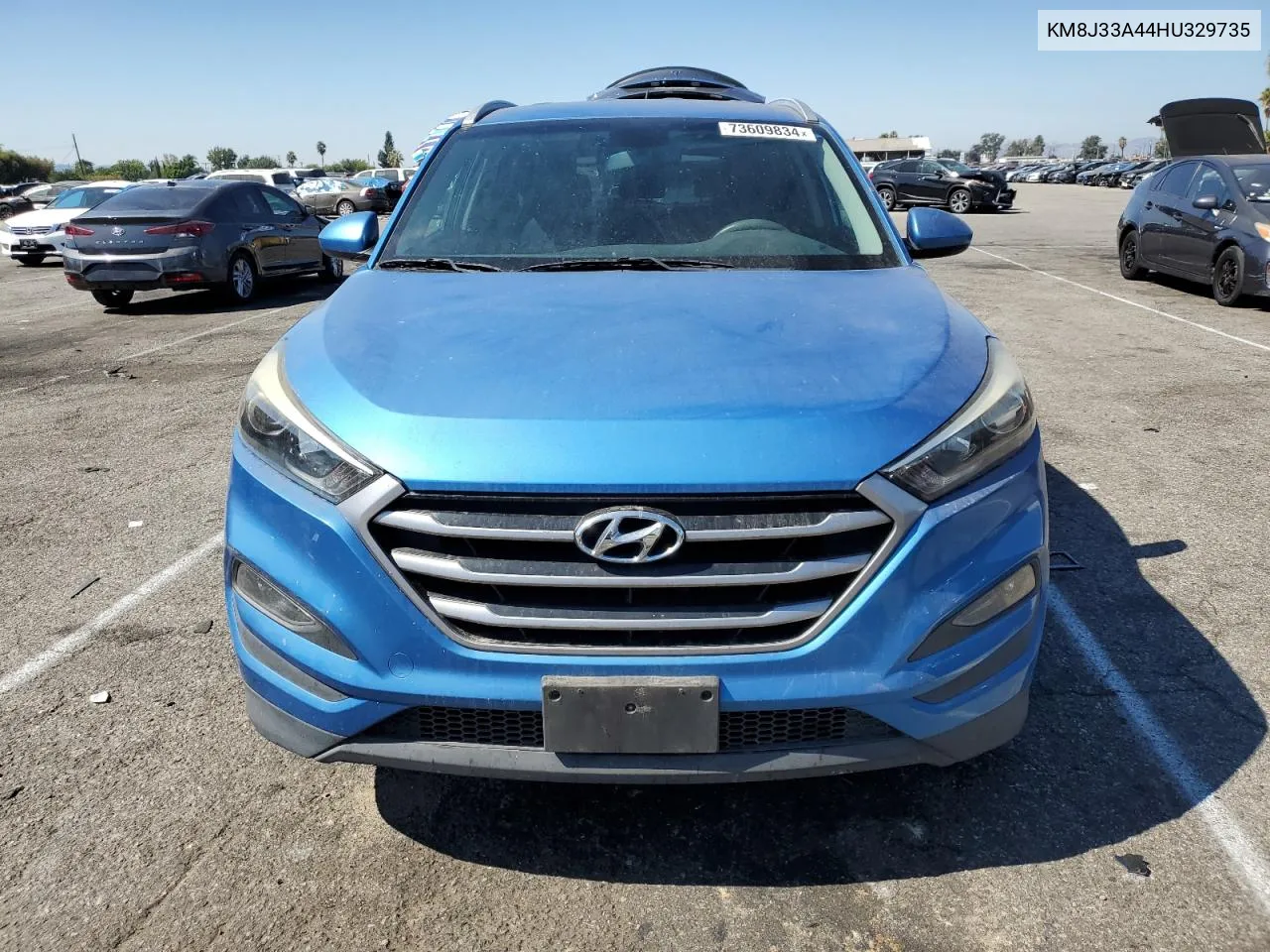 2017 Hyundai Tucson Limited VIN: KM8J33A44HU329735 Lot: 73609834