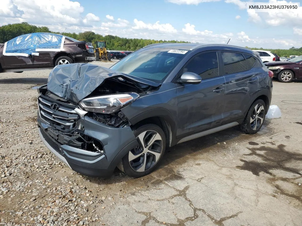 2017 Hyundai Tucson Limited VIN: KM8J33A23HU376950 Lot: 73822294