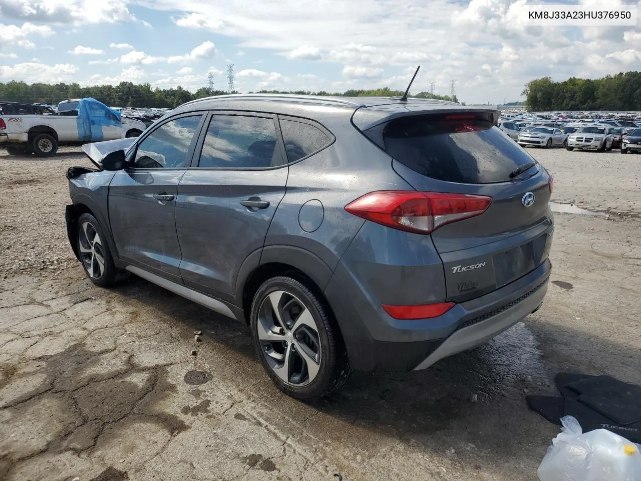 2017 Hyundai Tucson Limited VIN: KM8J33A23HU376950 Lot: 73822294