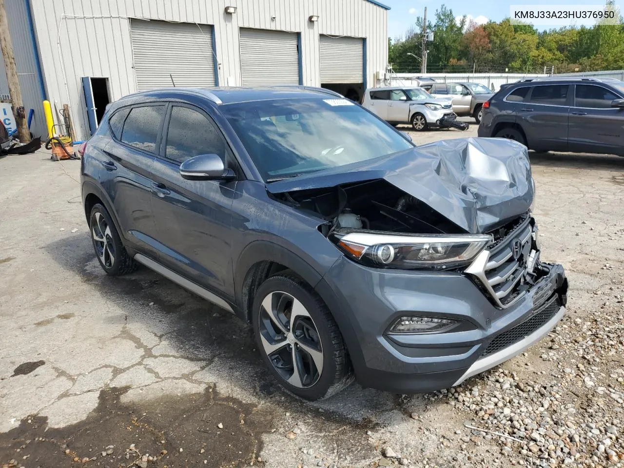 2017 Hyundai Tucson Limited VIN: KM8J33A23HU376950 Lot: 73822294