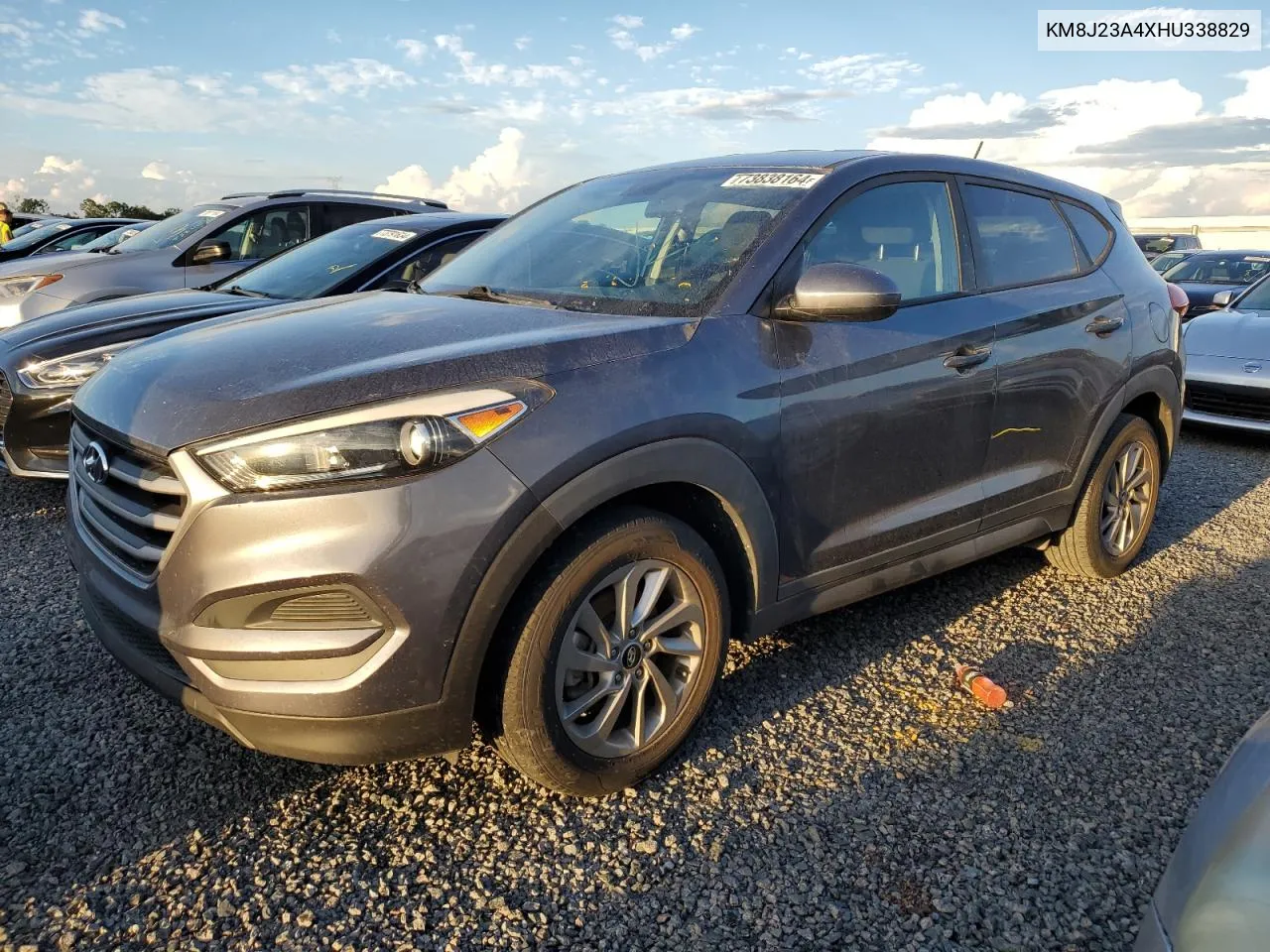 2017 Hyundai Tucson Se VIN: KM8J23A4XHU338829 Lot: 73838164