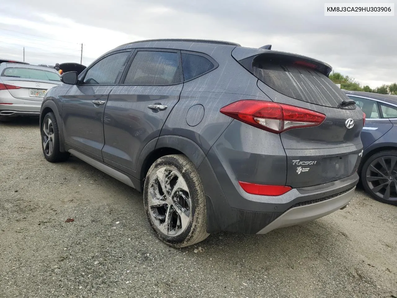 2017 Hyundai Tucson Limited VIN: KM8J3CA29HU303906 Lot: 73875954