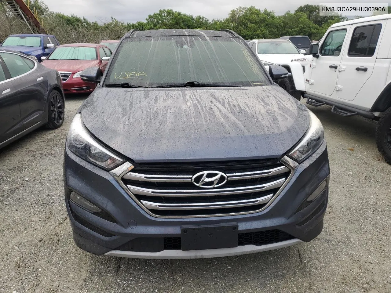 2017 Hyundai Tucson Limited VIN: KM8J3CA29HU303906 Lot: 73875954