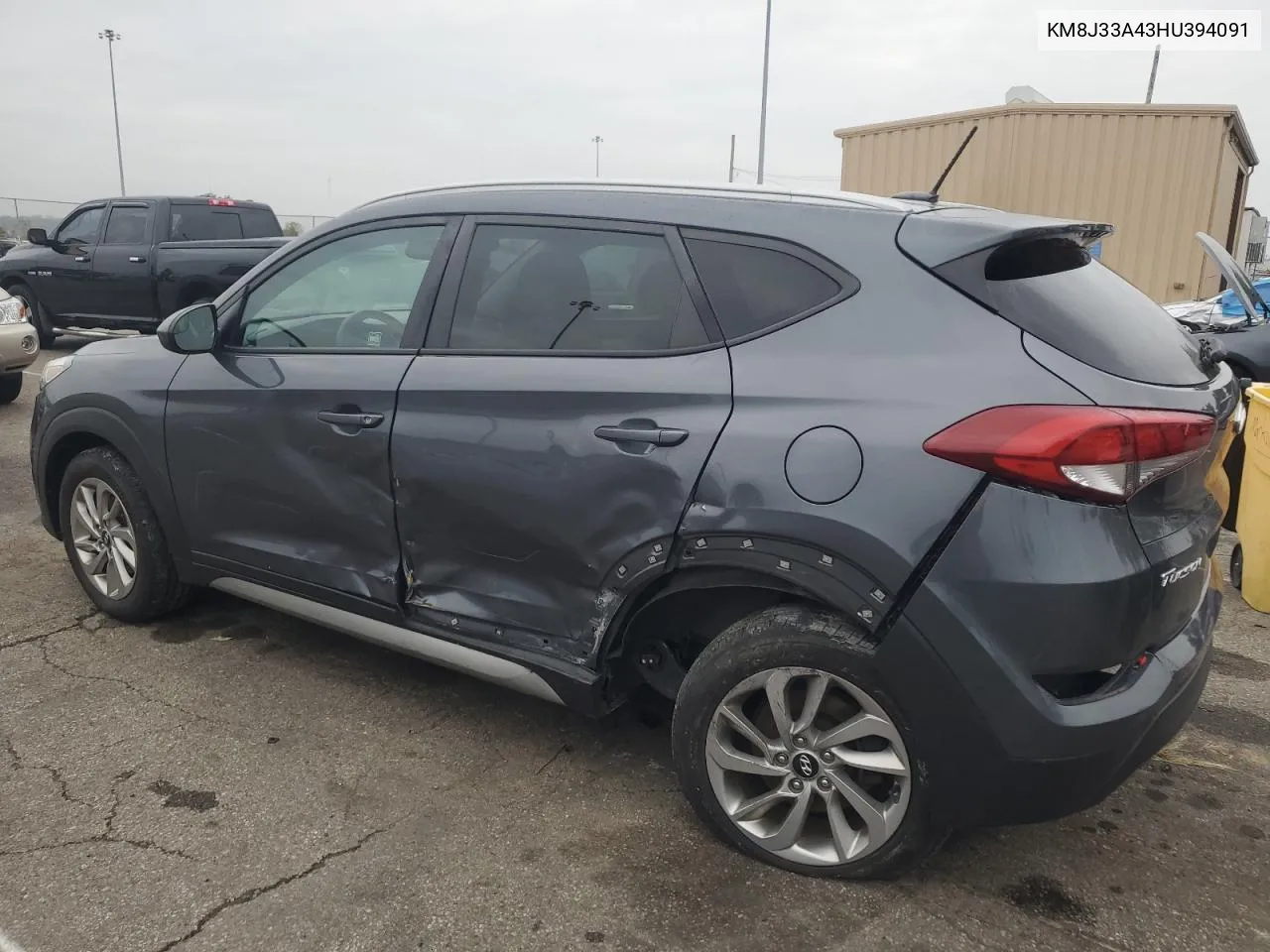 2017 Hyundai Tucson Limited VIN: KM8J33A43HU394091 Lot: 74012174