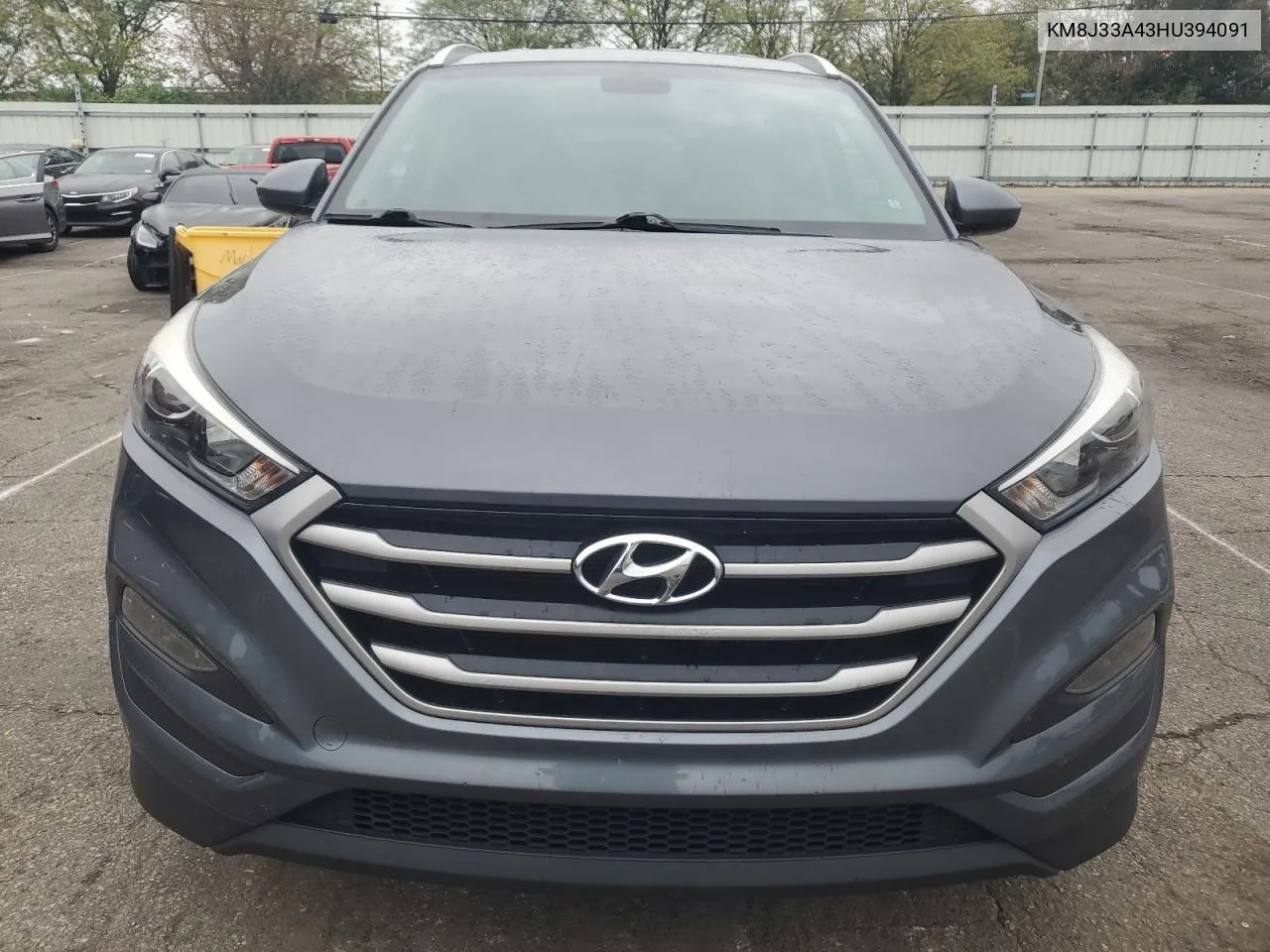 2017 Hyundai Tucson Limited VIN: KM8J33A43HU394091 Lot: 74012174