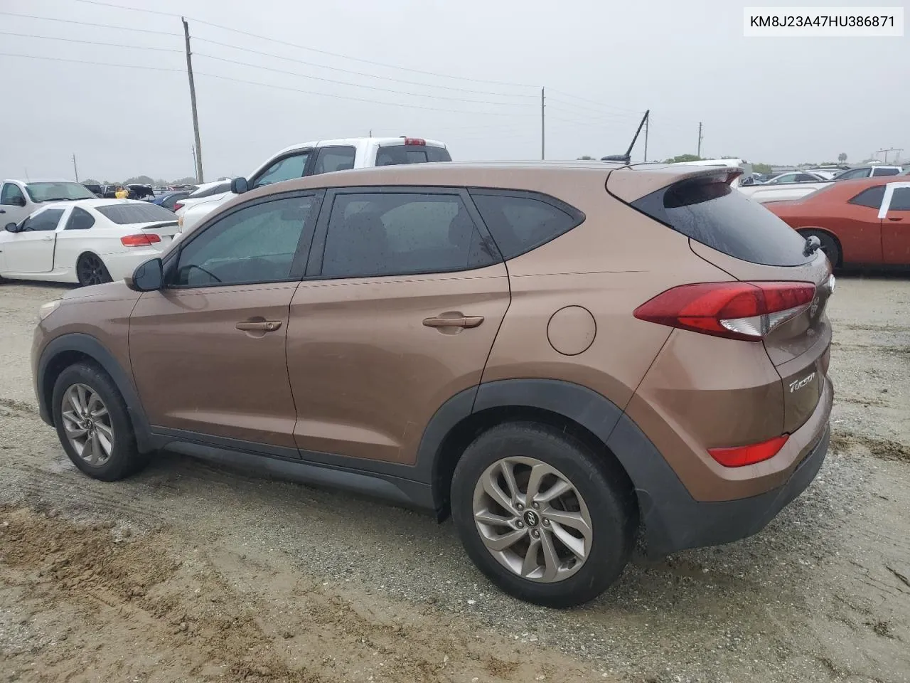 2017 Hyundai Tucson Se VIN: KM8J23A47HU386871 Lot: 74036264