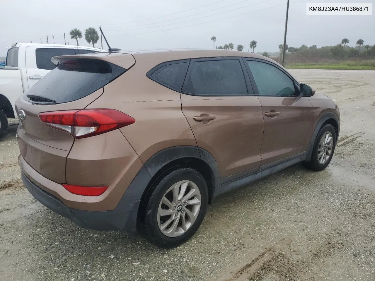 2017 Hyundai Tucson Se VIN: KM8J23A47HU386871 Lot: 74036264