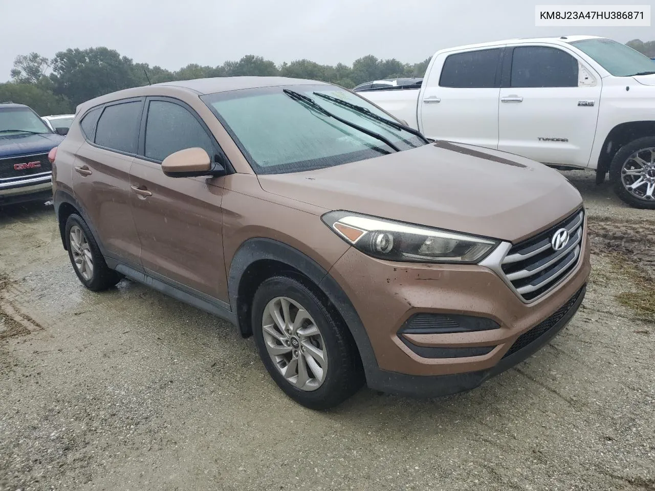 2017 Hyundai Tucson Se VIN: KM8J23A47HU386871 Lot: 74036264