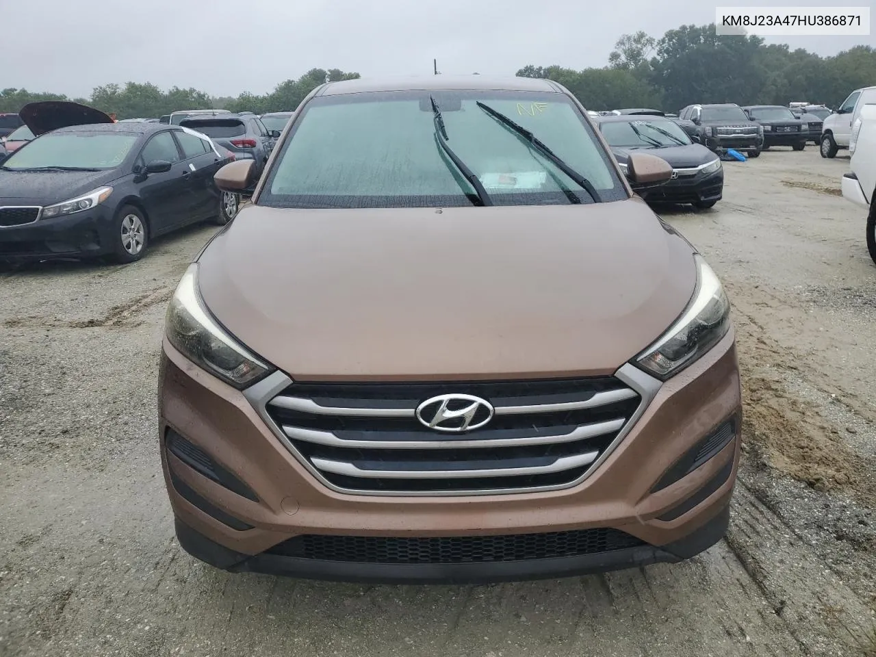 2017 Hyundai Tucson Se VIN: KM8J23A47HU386871 Lot: 74036264