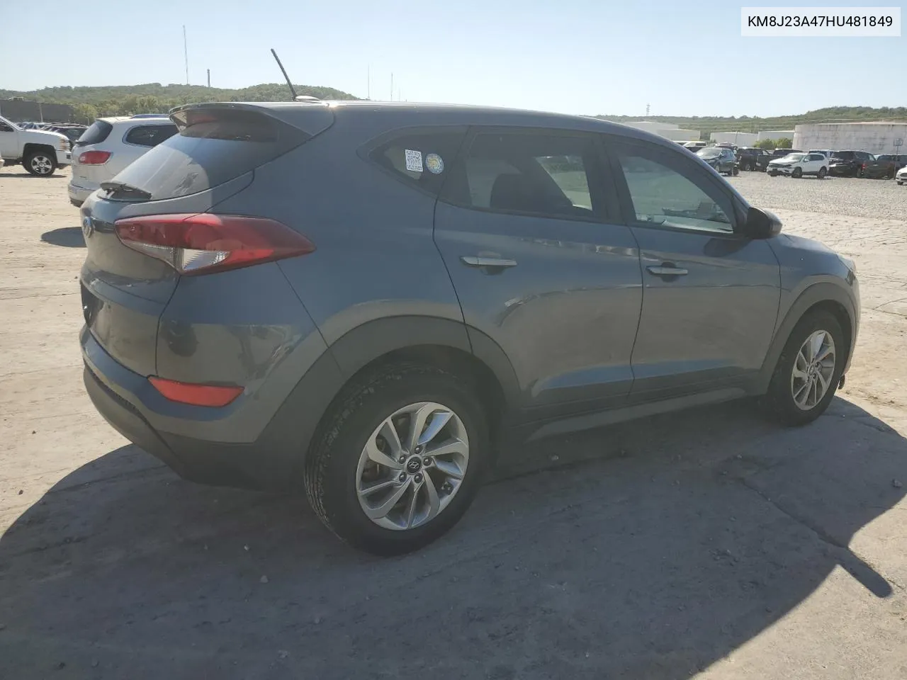 2017 Hyundai Tucson Se VIN: KM8J23A47HU481849 Lot: 74048614