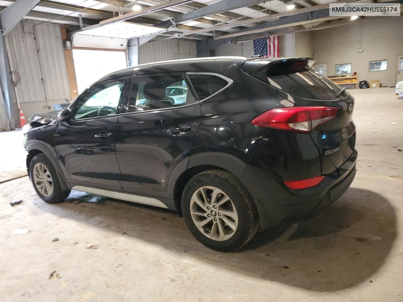 2017 Hyundai Tucson Limited VIN: KM8J3CA42HU555174 Lot: 74125804