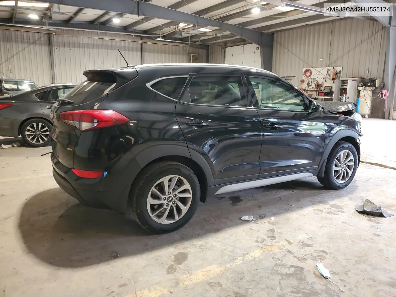 2017 Hyundai Tucson Limited VIN: KM8J3CA42HU555174 Lot: 74125804