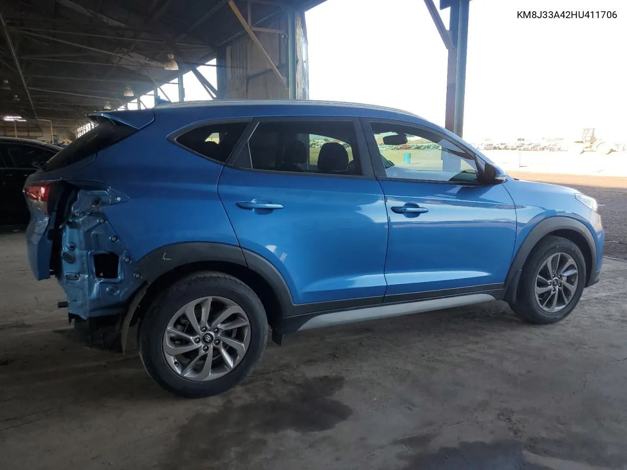 2017 Hyundai Tucson Limited VIN: KM8J33A42HU411706 Lot: 74130244