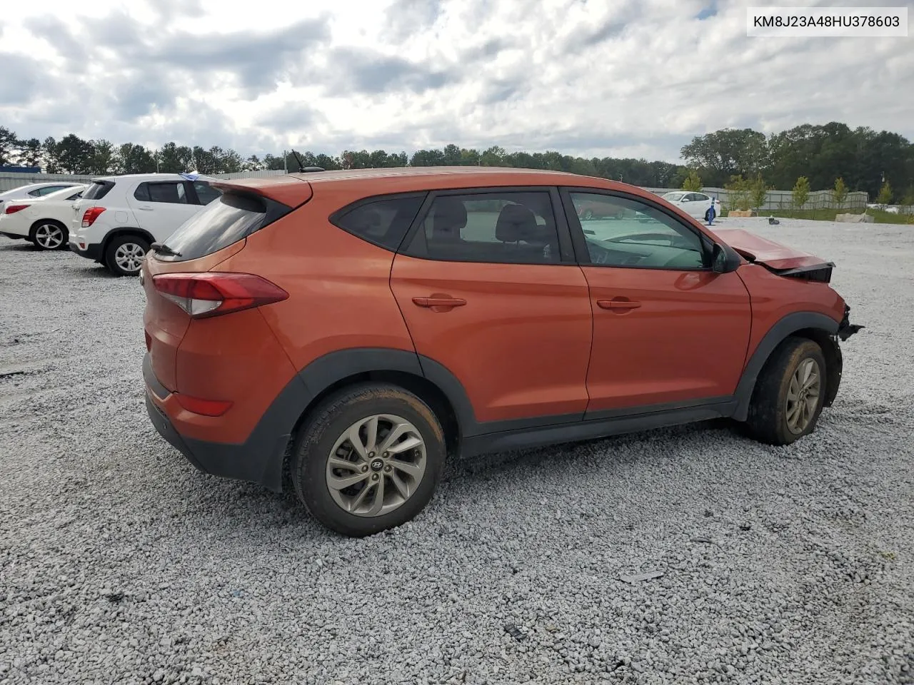 2017 Hyundai Tucson Se VIN: KM8J23A48HU378603 Lot: 74208044