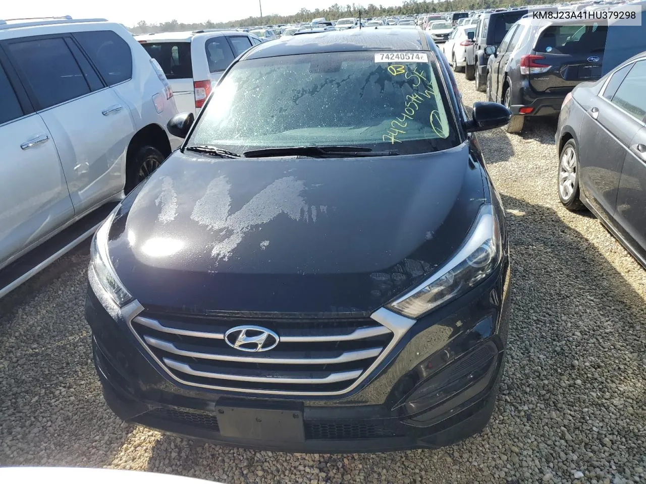 2017 Hyundai Tucson Se VIN: KM8J23A41HU379298 Lot: 74240574