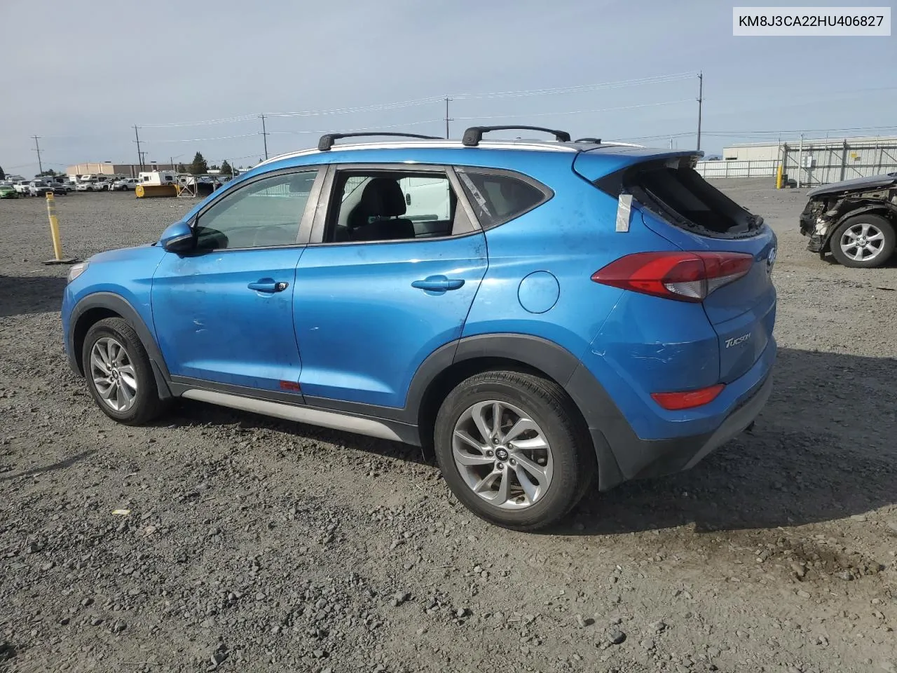 2017 Hyundai Tucson Limited VIN: KM8J3CA22HU406827 Lot: 74315074