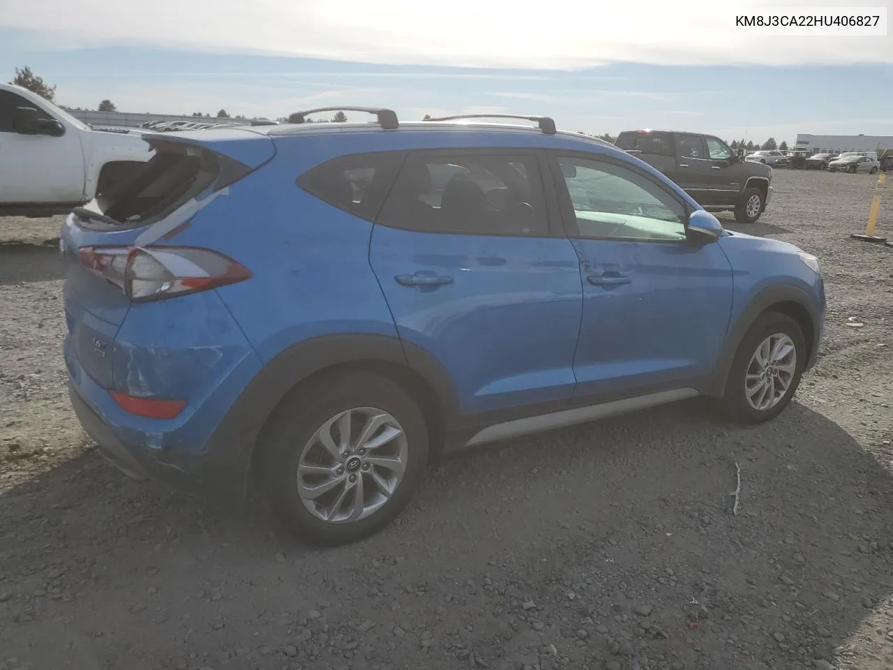 2017 Hyundai Tucson Limited VIN: KM8J3CA22HU406827 Lot: 74315074