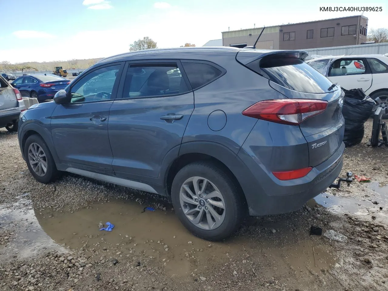 2017 Hyundai Tucson Limited VIN: KM8J3CA40HU389625 Lot: 74318414