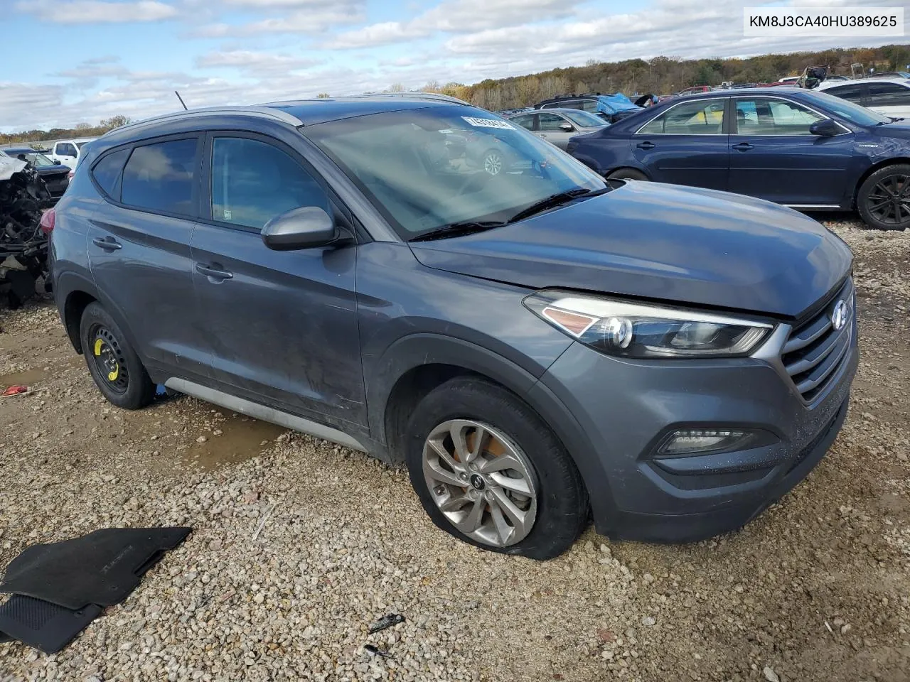 2017 Hyundai Tucson Limited VIN: KM8J3CA40HU389625 Lot: 74318414