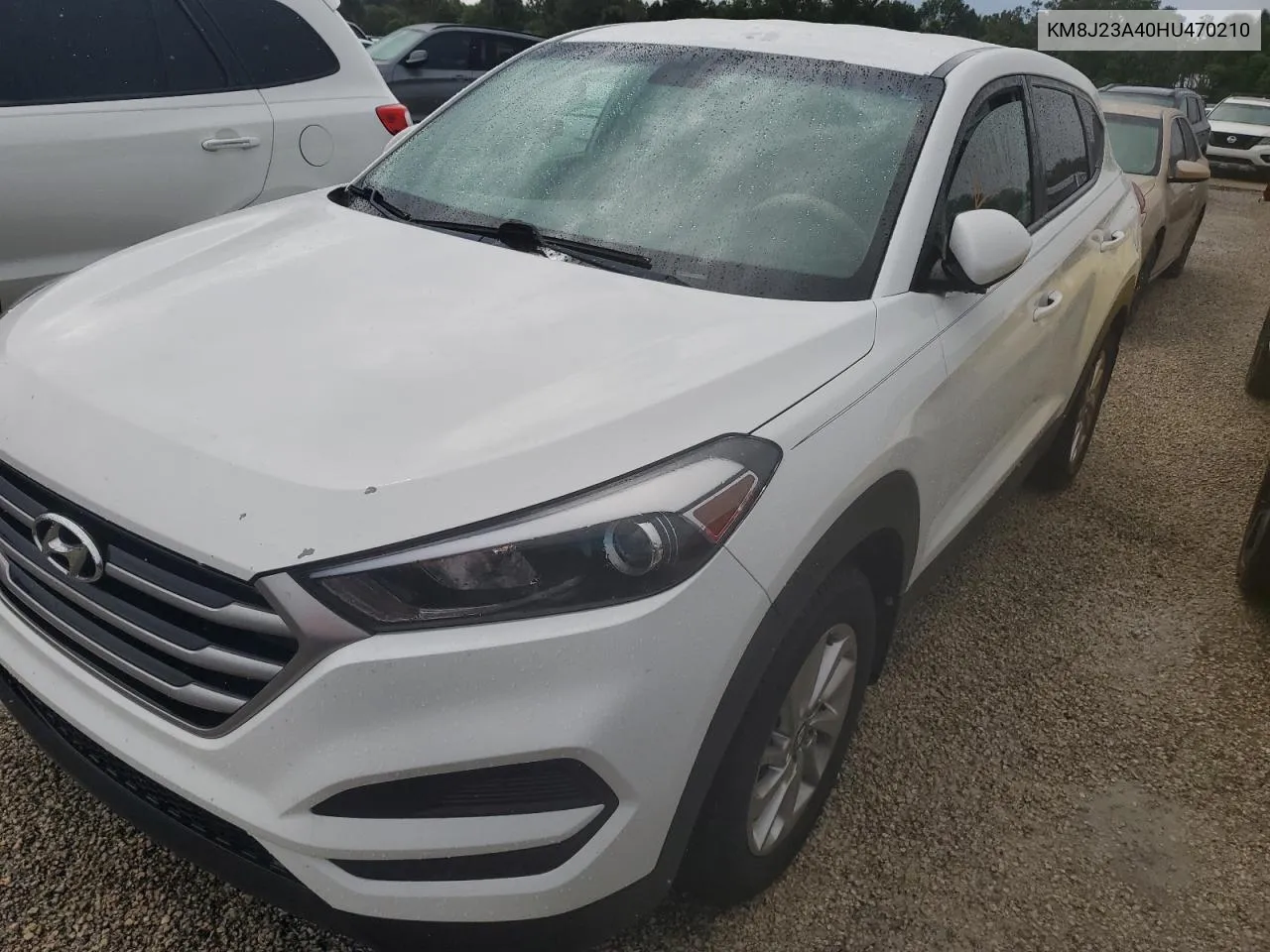 2017 Hyundai Tucson Se VIN: KM8J23A40HU470210 Lot: 74349254