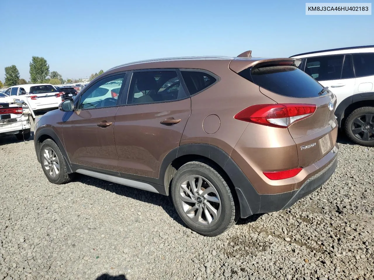 2017 Hyundai Tucson Limited VIN: KM8J3CA46HU402183 Lot: 74495674