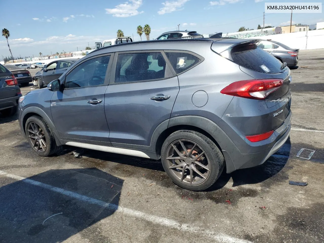 2017 Hyundai Tucson Limited VIN: KM8J33A20HU414196 Lot: 74554994