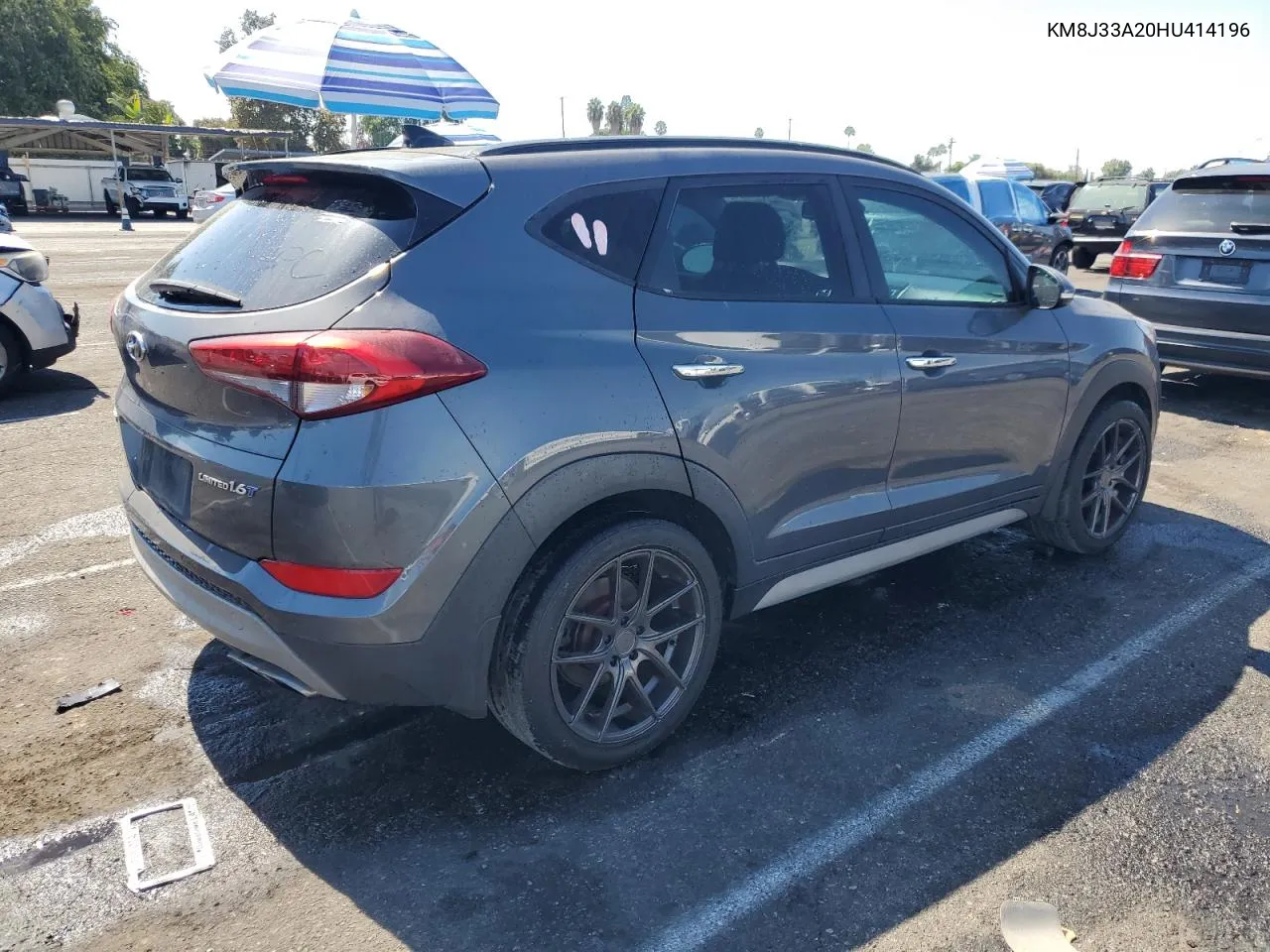 2017 Hyundai Tucson Limited VIN: KM8J33A20HU414196 Lot: 74554994