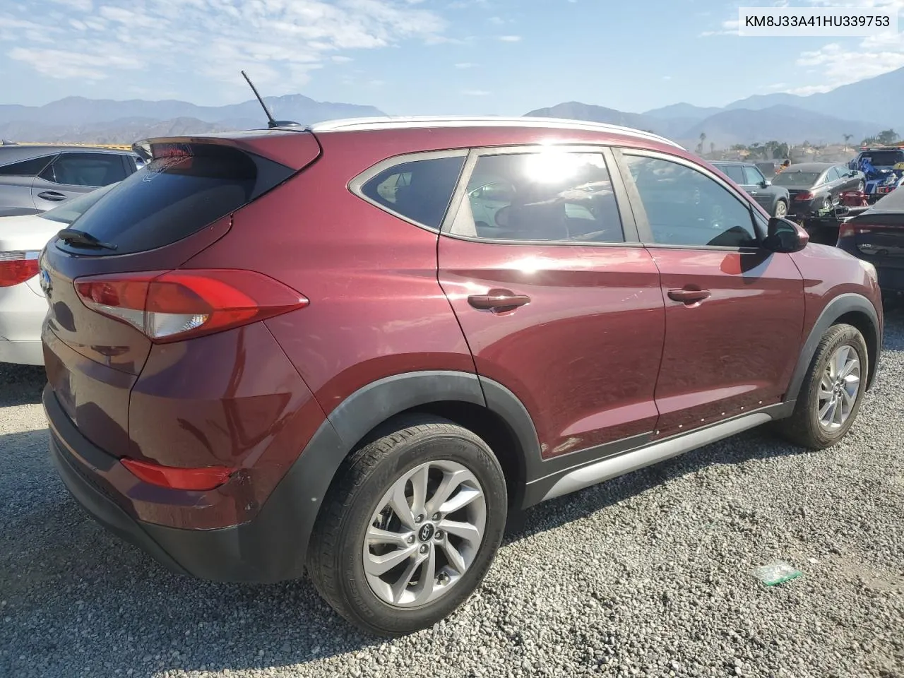 2017 Hyundai Tucson Limited VIN: KM8J33A41HU339753 Lot: 74607134