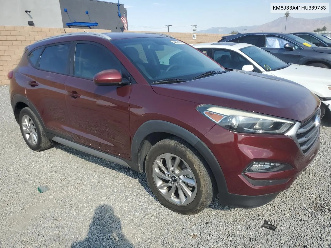 2017 Hyundai Tucson Limited VIN: KM8J33A41HU339753 Lot: 74607134