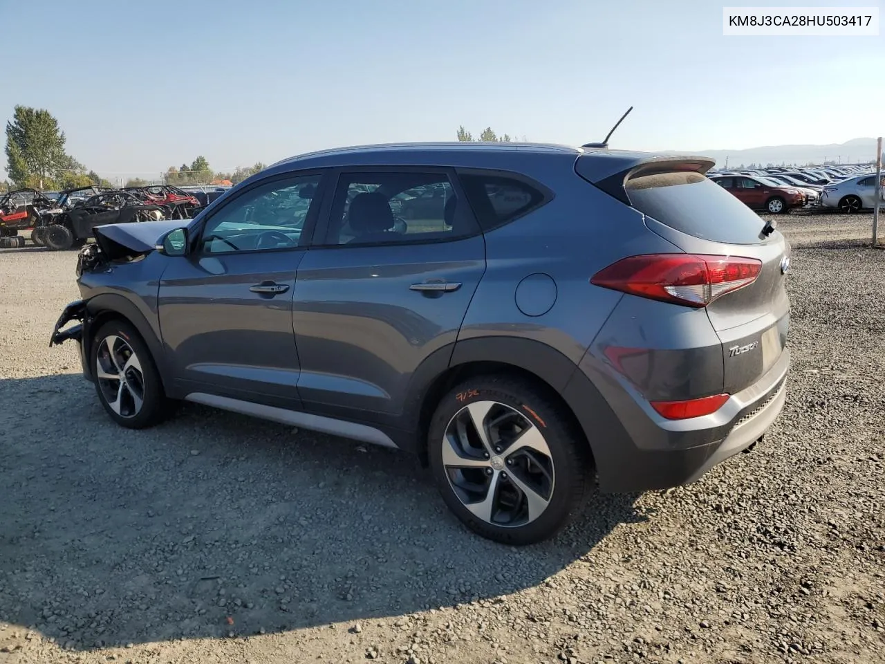 2017 Hyundai Tucson Limited VIN: KM8J3CA28HU503417 Lot: 74634574