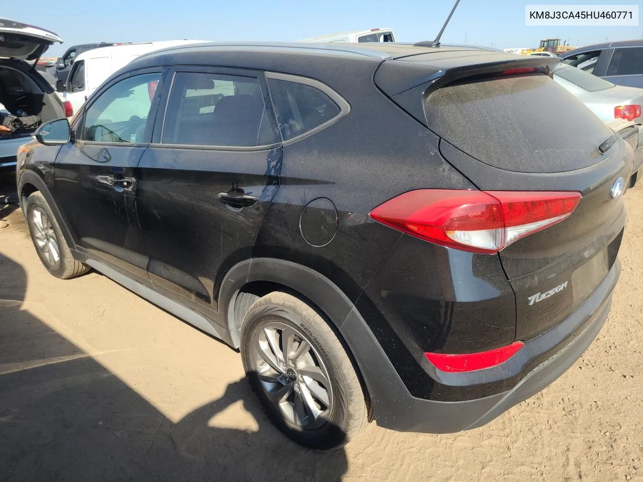 2017 Hyundai Tucson Limited VIN: KM8J3CA45HU460771 Lot: 74768444